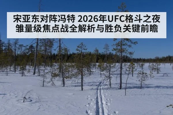宋亚东对阵冯特 2026年UFC格斗之夜雏量级焦点战全解析与胜负关键前瞻